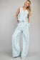 Mint High Waist Wide Leg Pants