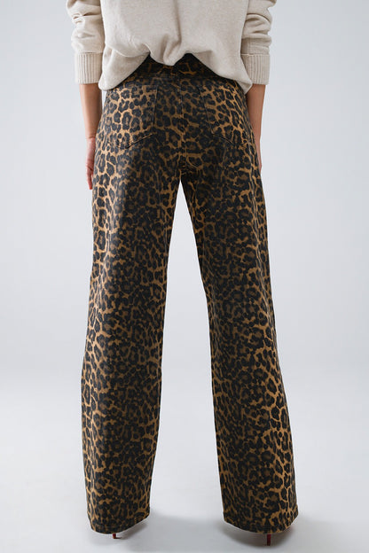 Leopard Jeans