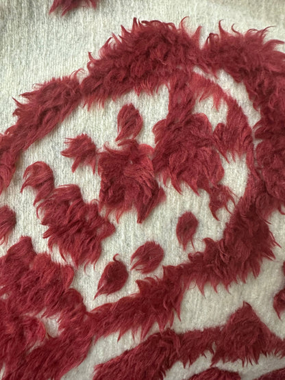 Ruby Fringe Cape