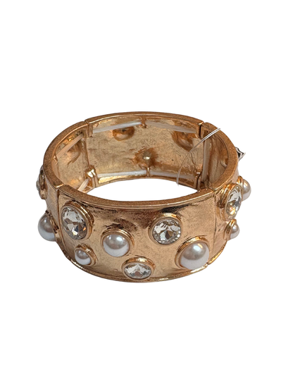 Jeweled Gold Bracelet