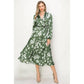 OL24A127-SATIN FLORAL LONG SLEEVE MAXI DRESS