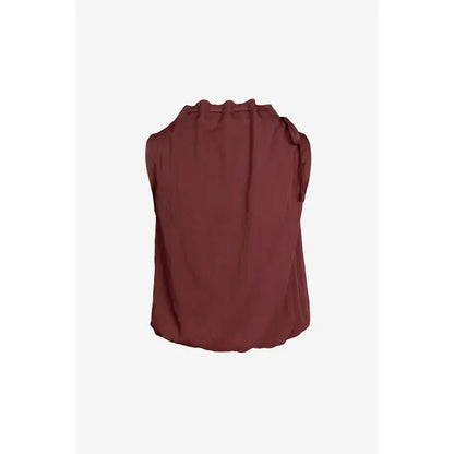 Cinched Mock Neck Top