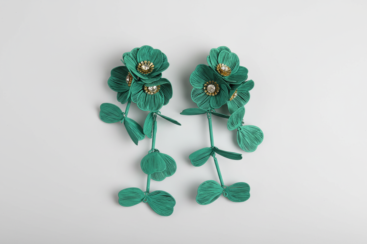 Flower Petal Earrings