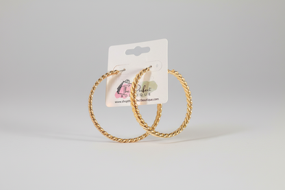 Gold Hoop Earrings
