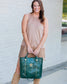 Kinzley Tote Hunter Green EC: Default