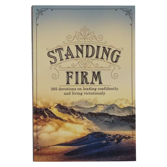 Christian Art Gifts - Standing Firm Softcover Daily Devotional