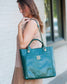 Kinzley Tote Hunter Green EC: Default