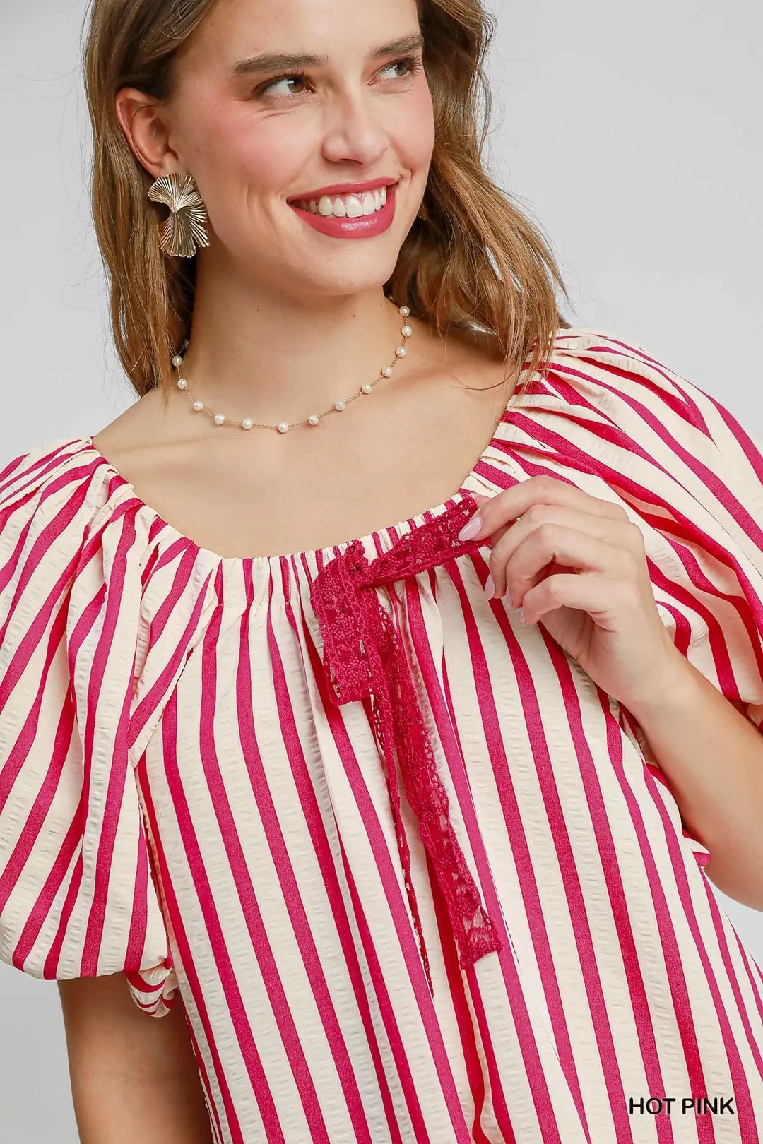 Striped Print Mini Dress