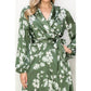 OL24A127-SATIN FLORAL LONG SLEEVE MAXI DRESS