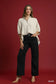 Terri Button Stretched Pants