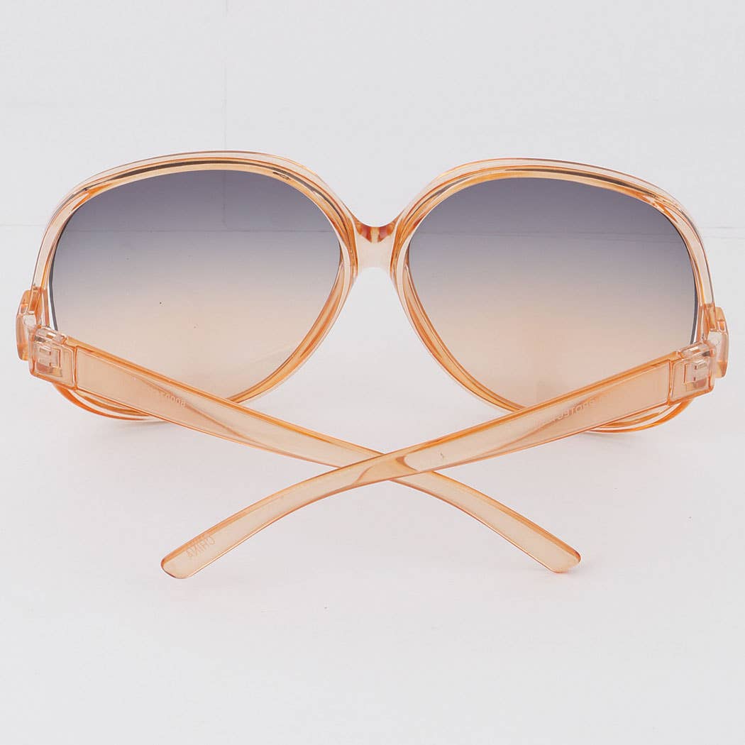 80007CRY Dver Sized Round Sunglasses: MIX