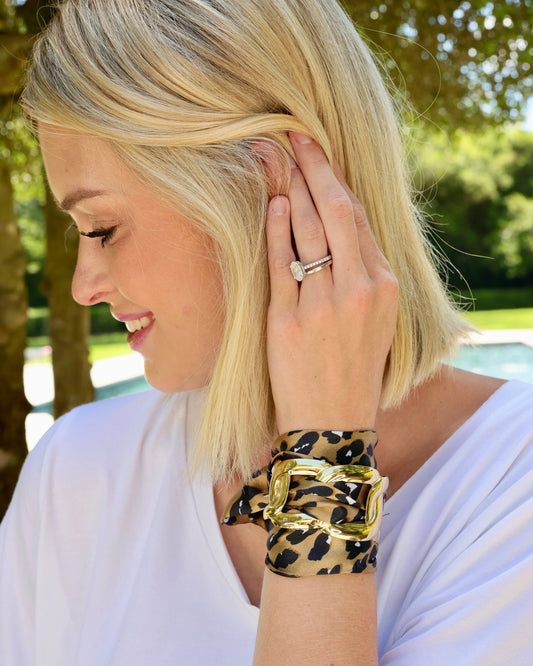 Sedgefield Scarf Bracelet Brown: Default