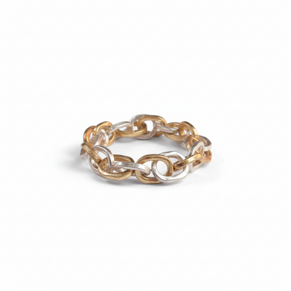 Mixed Metal Chain Bracelet