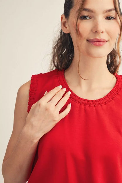 Sleeveless Summer Top