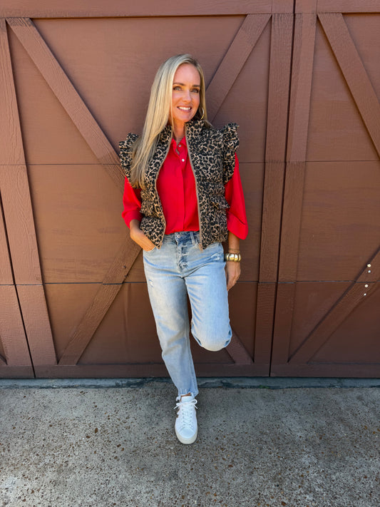 Missy 3/4 Sleeve Blouse