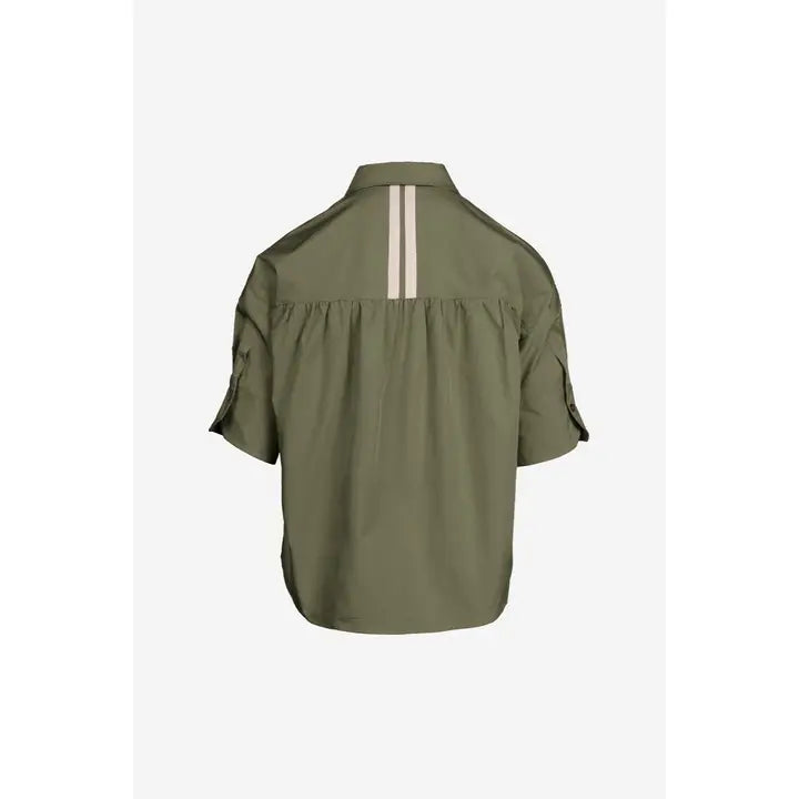 Matrix Crossover Trim Blouse