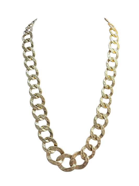 Long Chain Link Necklace