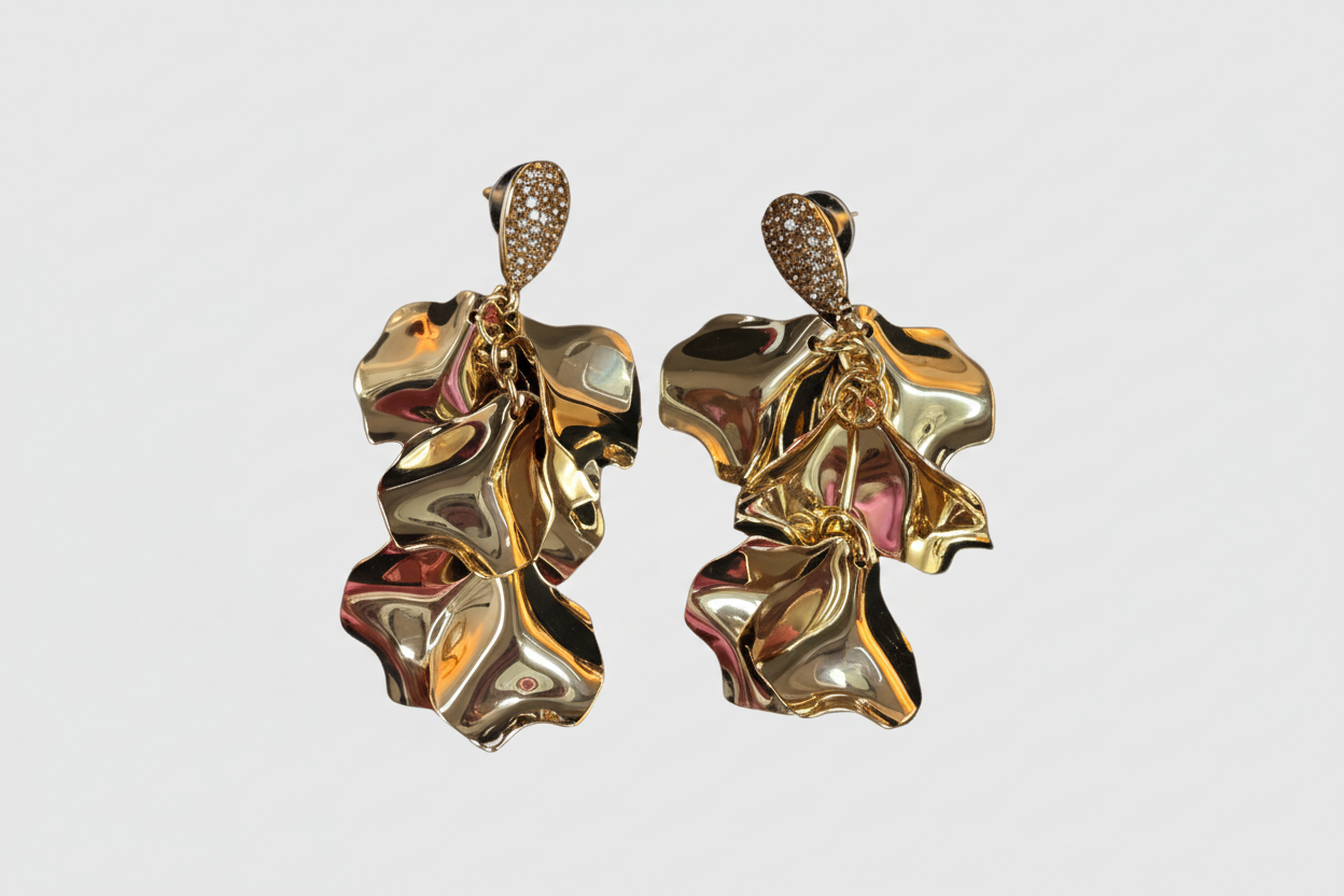 Sparkle Teardrop Earrings