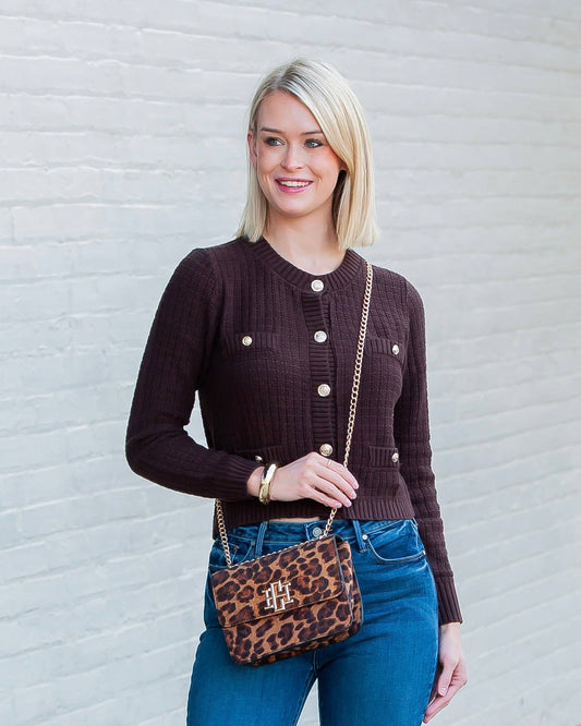 Rory Crossbody Spotted Saddle: Default