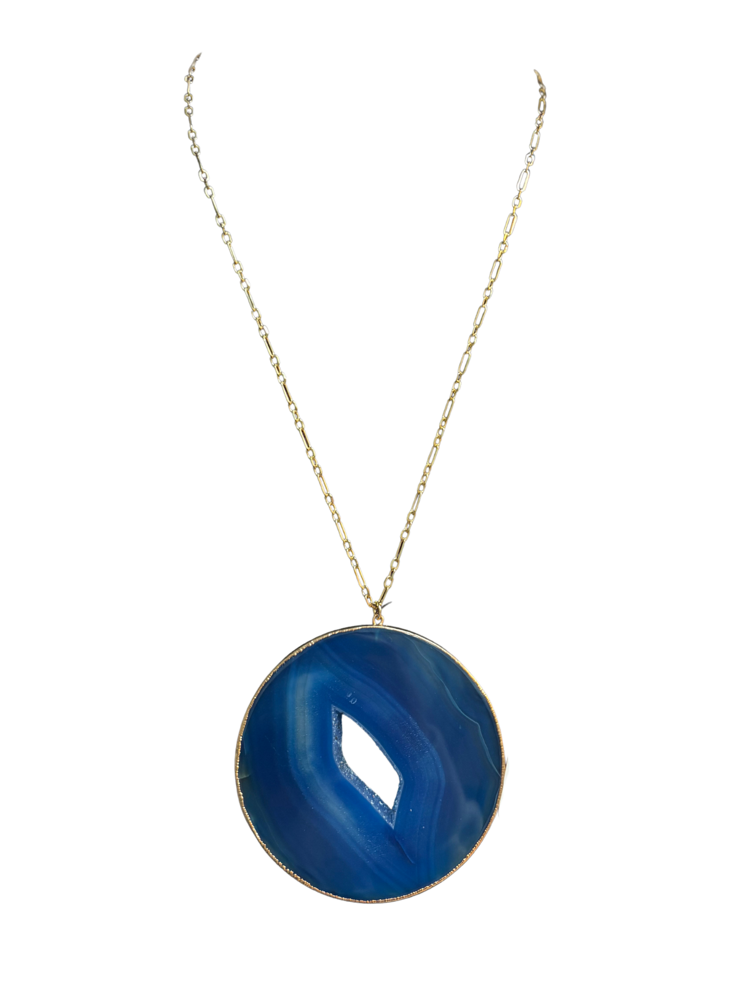 Blue Gem Necklace