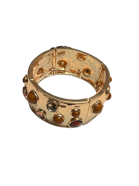 Jeweled Gold Bracelet