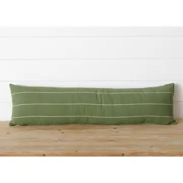 Lumbar Pillow - Green Kantha (PC)