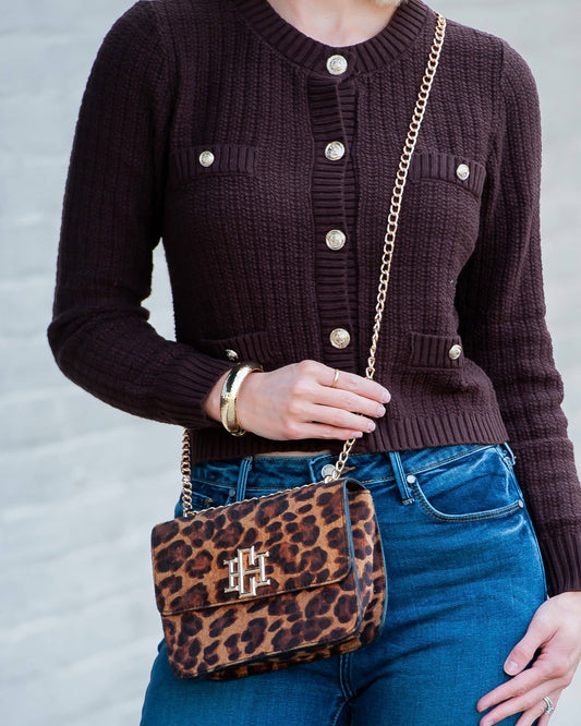 Rory Crossbody Spotted Saddle: Default