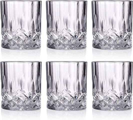 Bezrat Barware Set of 6 Whiskey Glasses