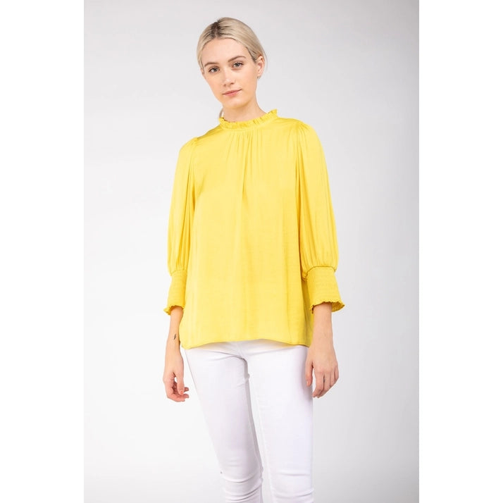 Yellow Fawn 3/4 Length Blouse