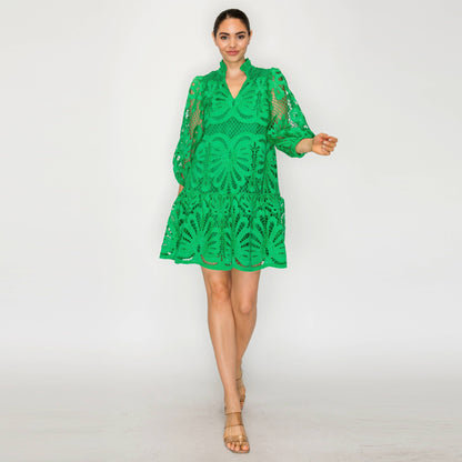 Palm Royale Lace Dress