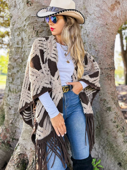 Pearl Fringe Cape