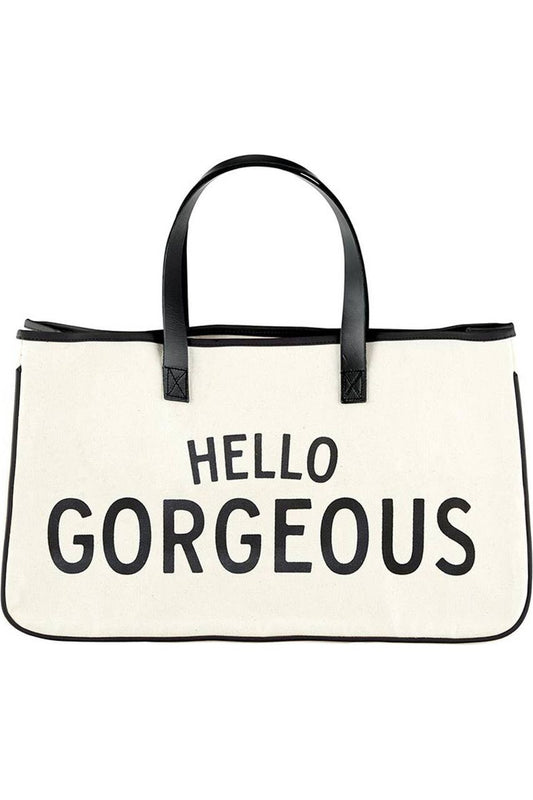 Canvas Tote - Hello Gorgeous