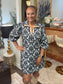 Katie Textured Shift Dress
