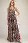 Leopard / Red Jumpsuit