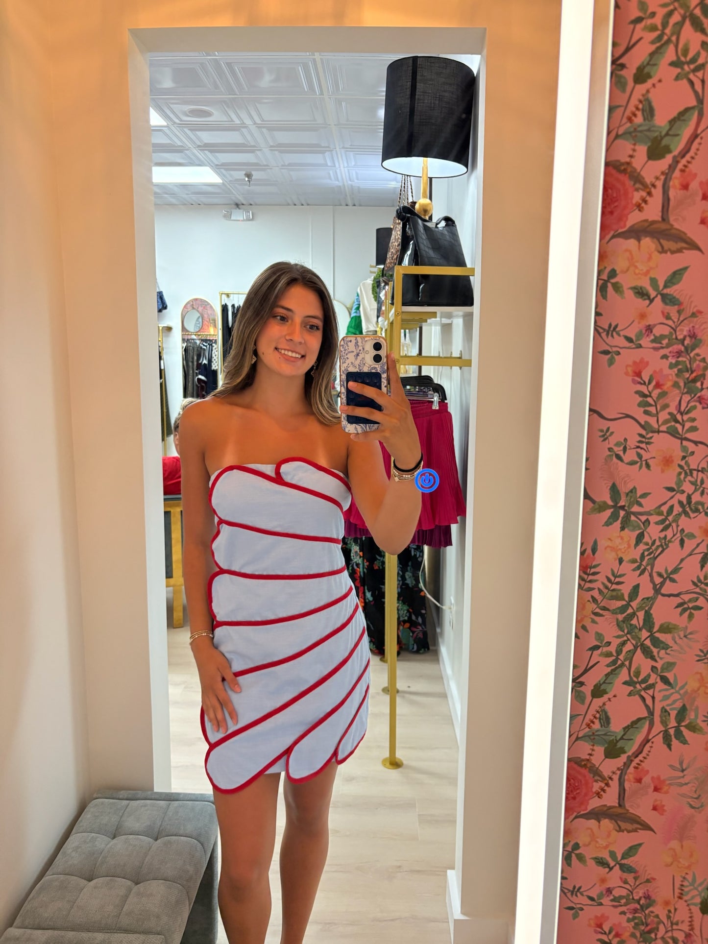 Jessa Strapless Mini Dress