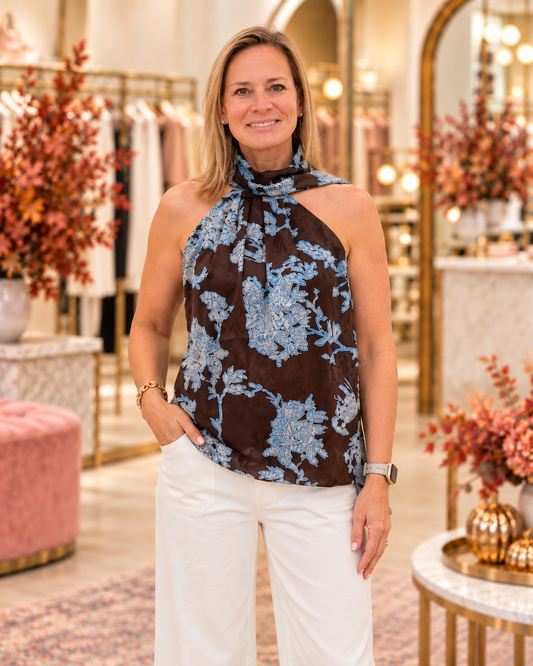 Ella Floral Top