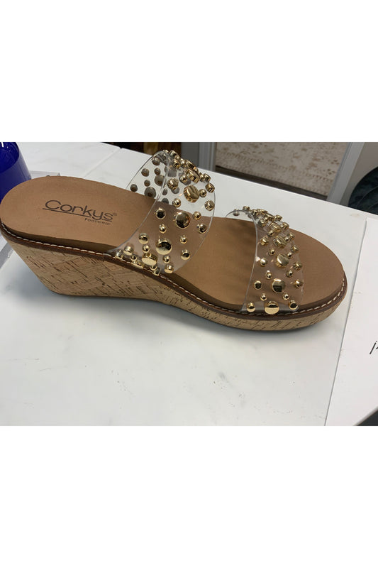 Corkys clear bad habit Sandal