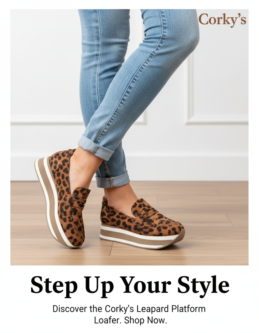 New Leopard Platform Shoes