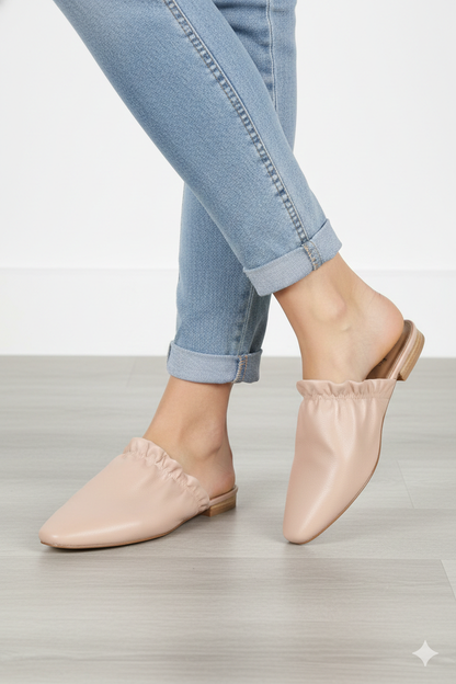 Janessa Ruffle Slip On Shoe