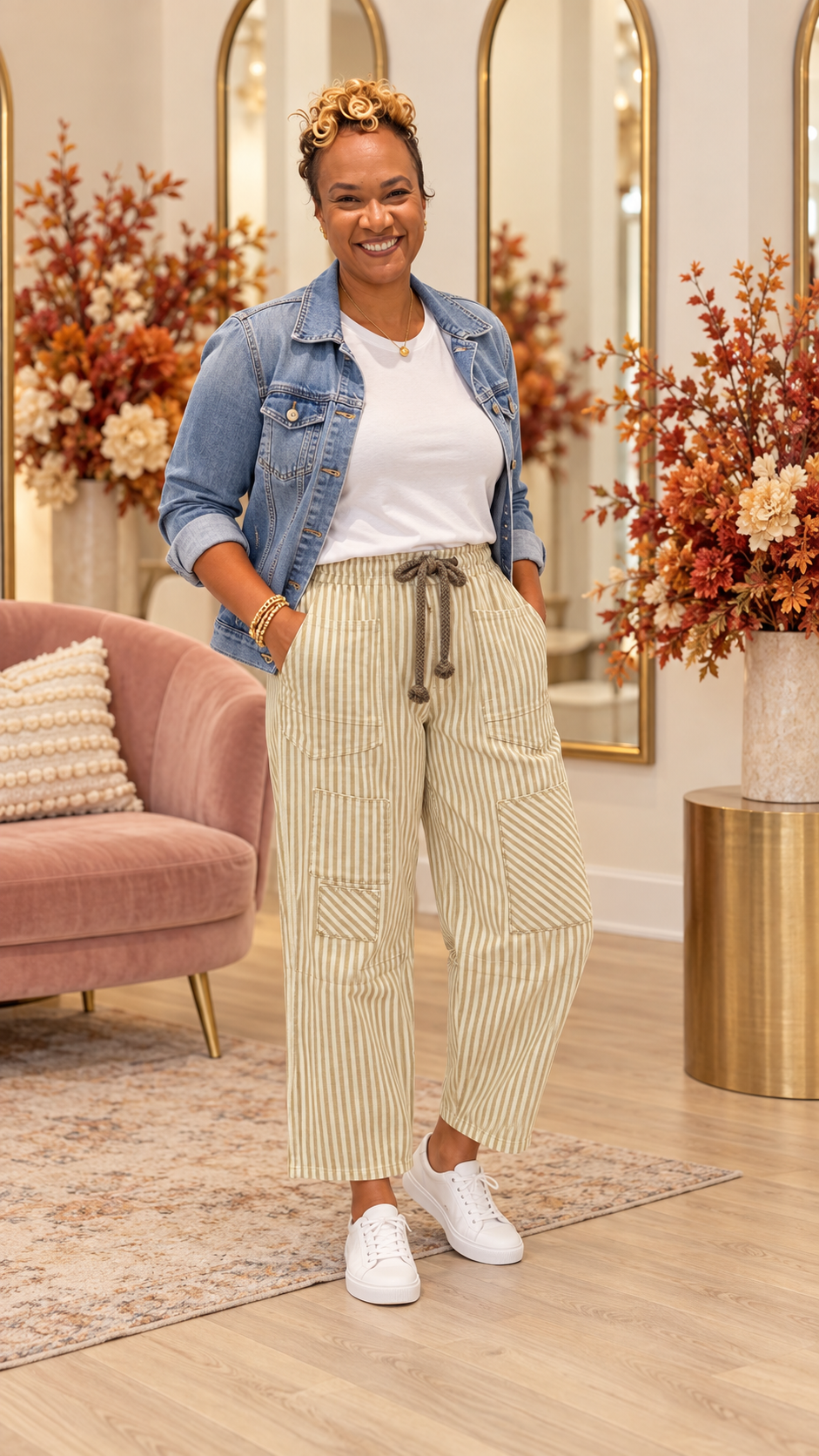 Lizzy Striped Pants