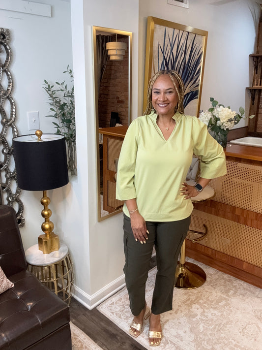 Sophie 3/4 Sleeve Top