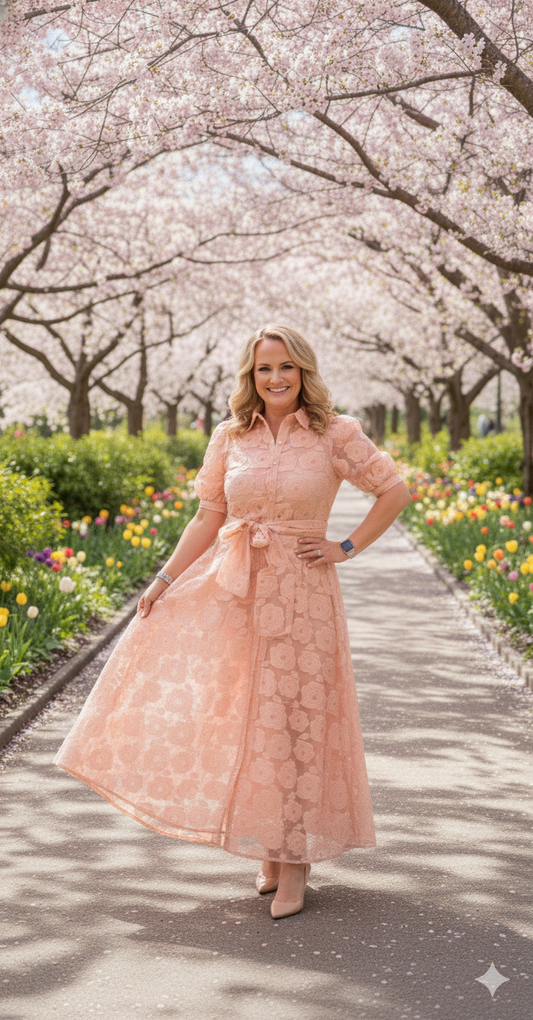 Rose Avaline Floral Dress