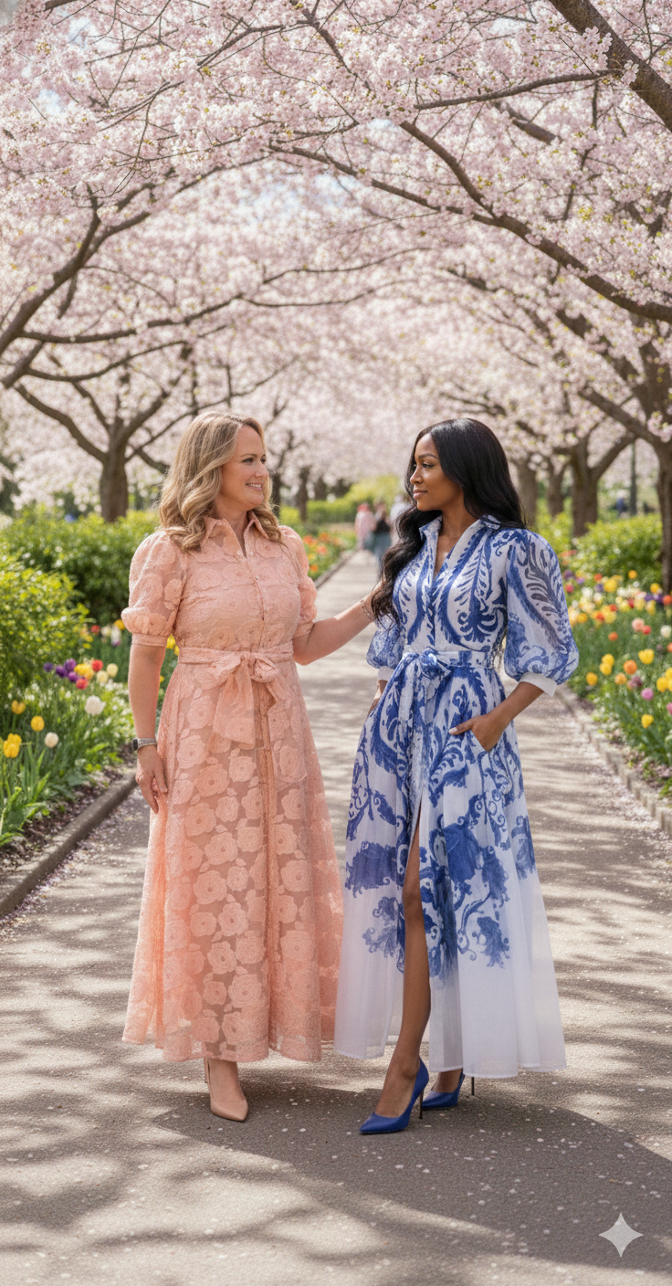 Rose Avaline Floral Dress