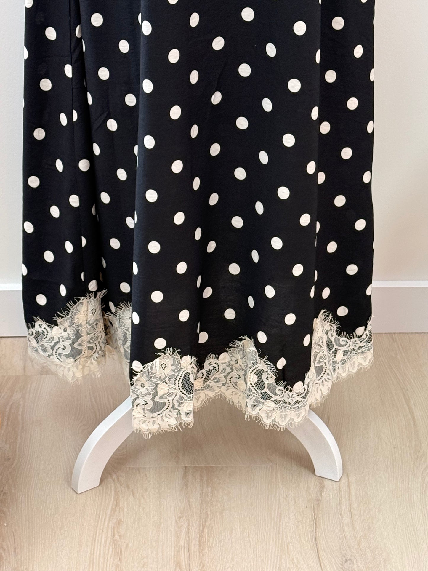 Emmaline Polka Dot Maxi Dress