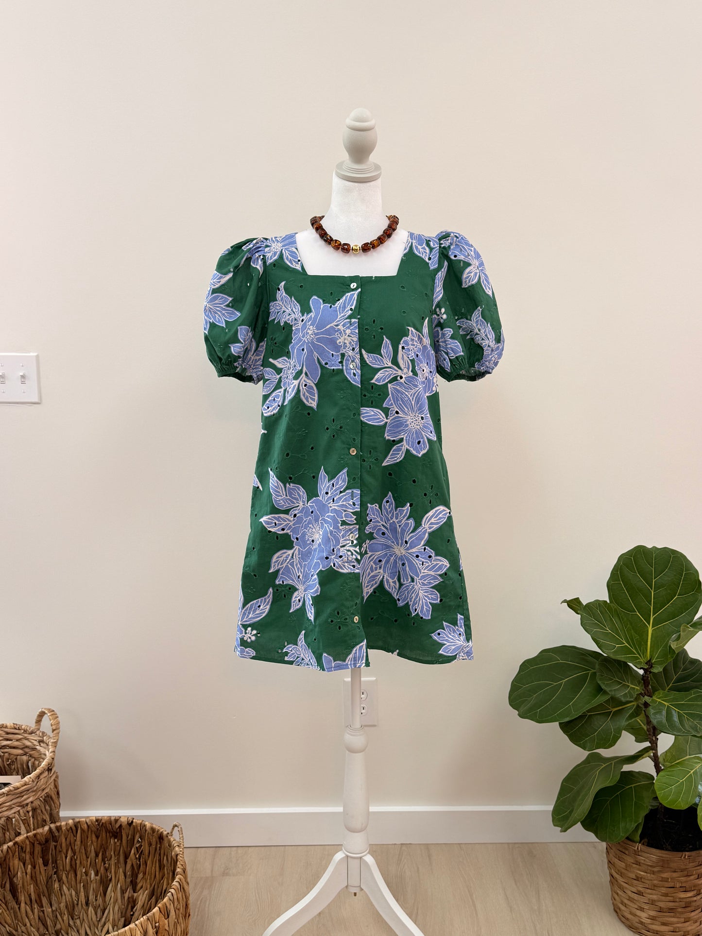 Eliana Botanical Dress