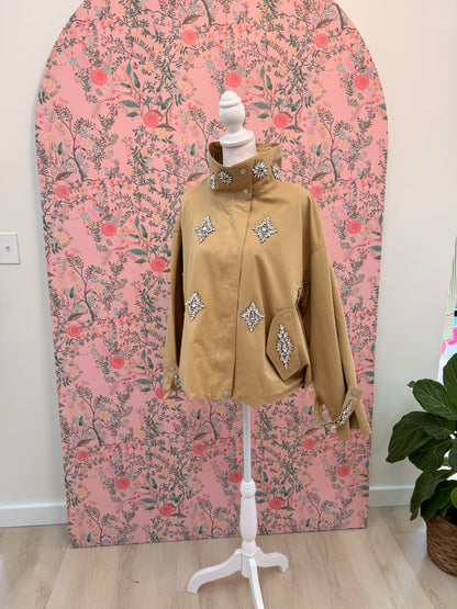 Dorothy Embellished Khaki