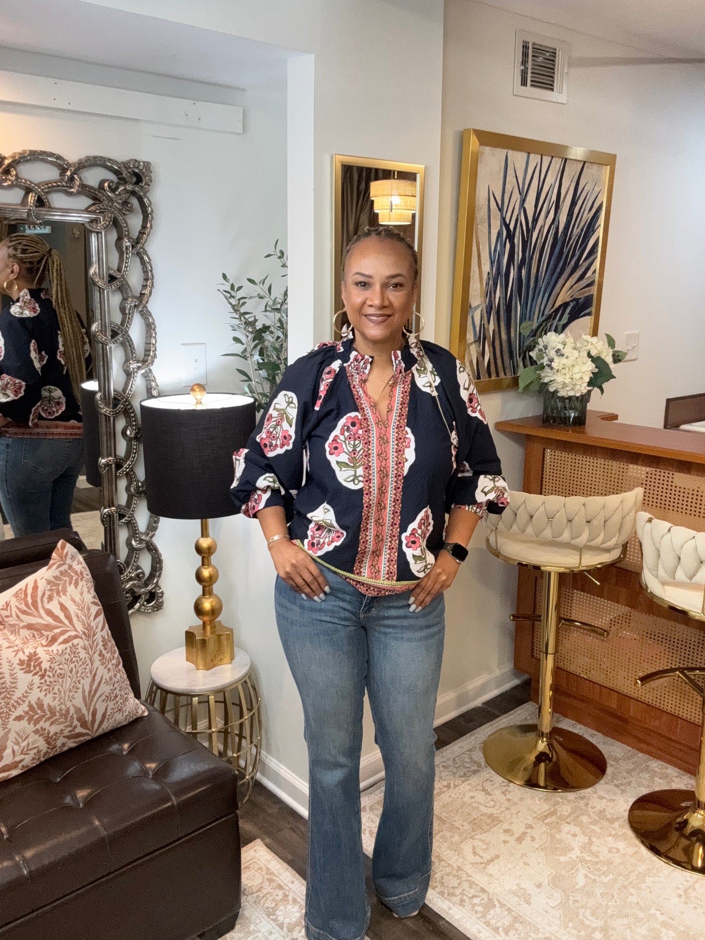 Tammy Floral Top