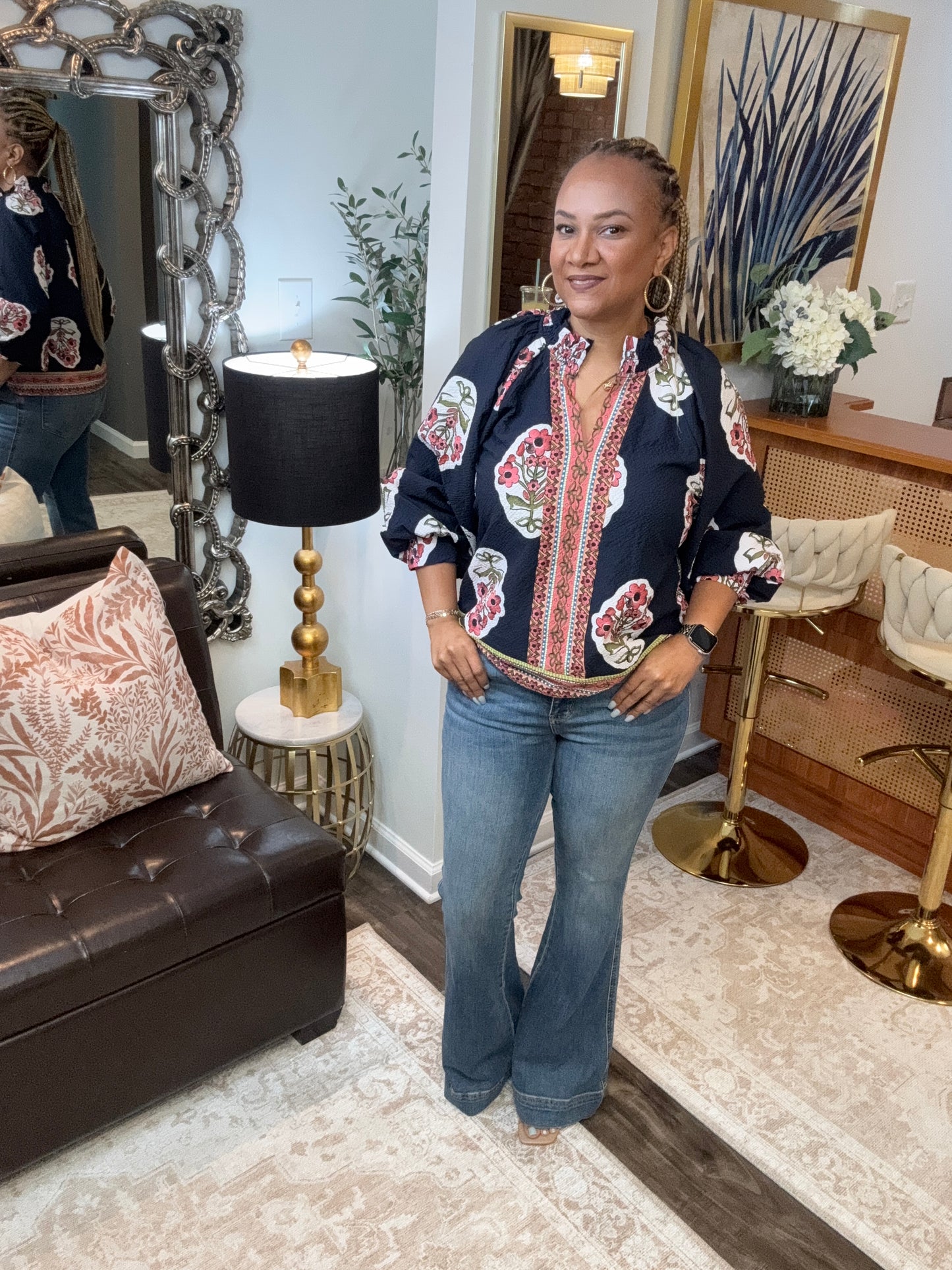 Tammy Floral Top