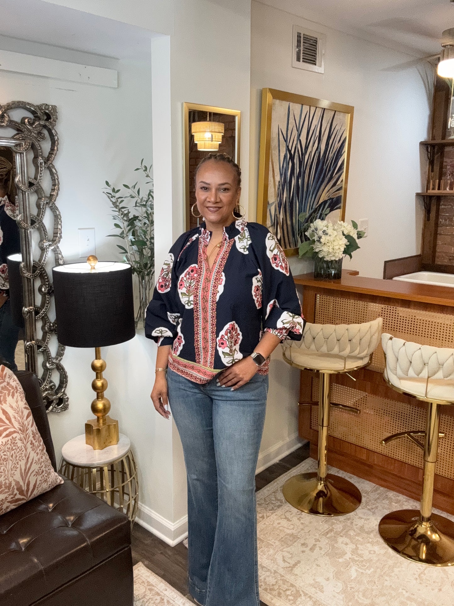 Tammy Floral Top