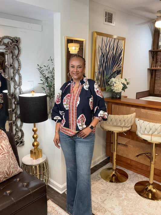Tammy Floral Top
